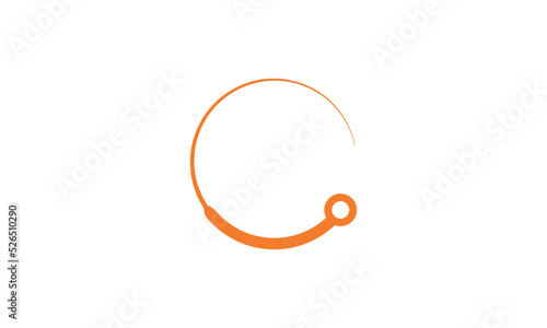 acupuncture health medical logo concept	
