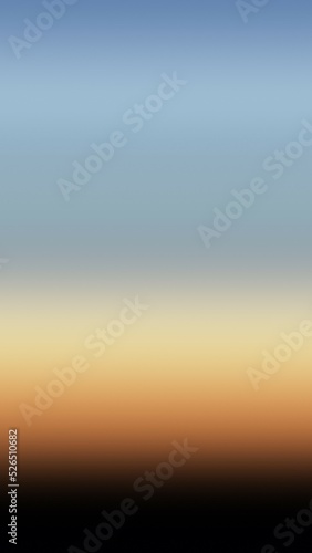 Sunset sky background gradient sunrise, blue.