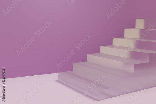 3D background Purple