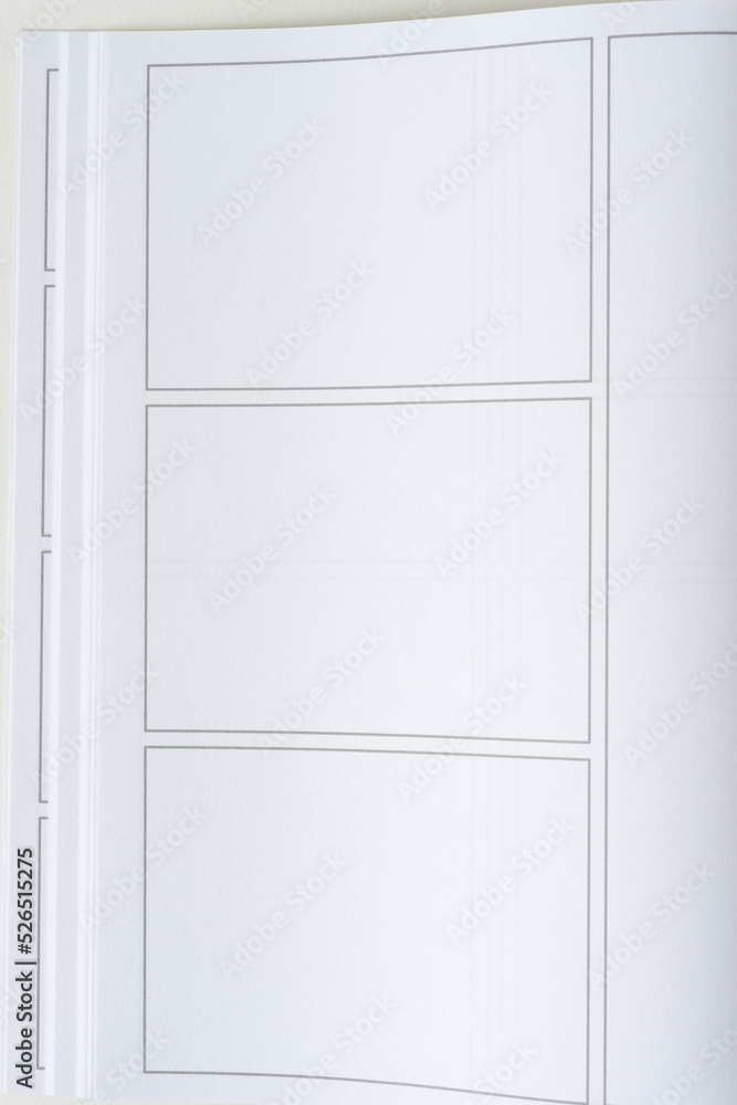 Naklejka premium blank paper with lines