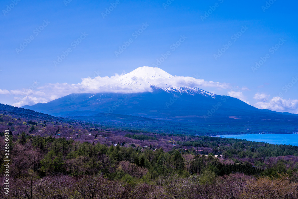 山中湖パノラマ台からの富士山２０２２