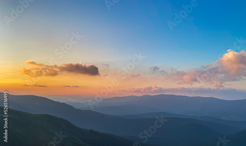 mountain landscape sunset in the mountains, view wallpaper carpathians tourism hiking in the mountains, tourism travel
