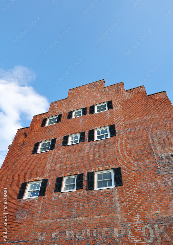 old brick building old brick building