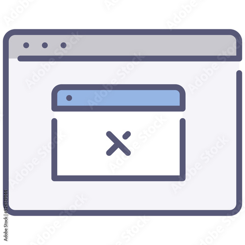 website popup icon