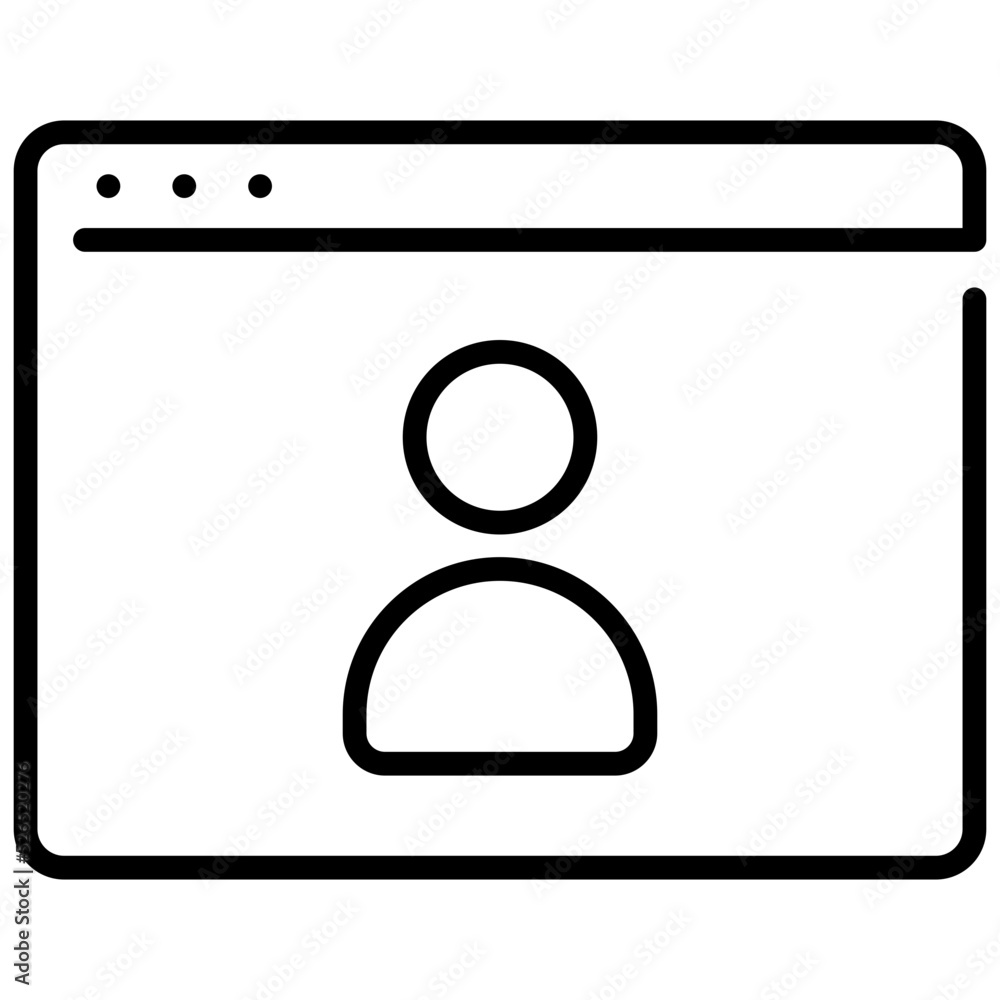 website account icon