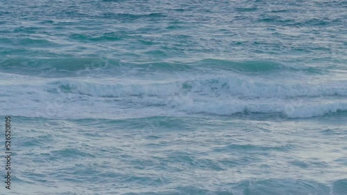 A view of the blue ocean on Scarborough beach in Perth, Western Australia