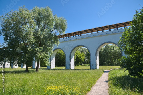 Rostokinsky aqueduct in Moscow, is a hydraulic engineering structure built in 1783-1784, Russia