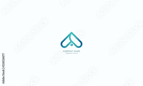 Love Letter A creative and simple modern business logo