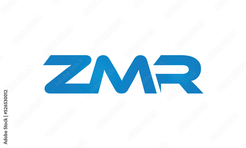 initial letters ZMR linked creative modern monogram lettermark logo design, connected letters typography logo icon vector illustration initial letters ZMR linked creative modern monogram lettermark logo design, connected letters typography logo icon vector illustration