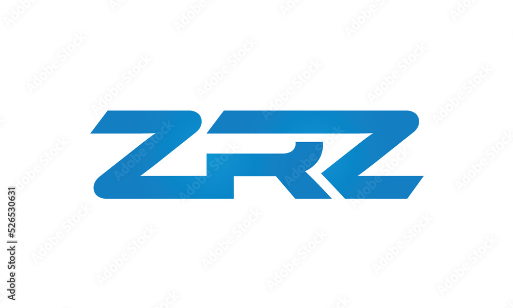 initial letters ZRZ linked creative modern monogram lettermark logo design, connected letters typography logo icon vector illustration initial letters ZRZ linked creative modern monogram lettermark logo design, connected letters typography logo icon vector illustration