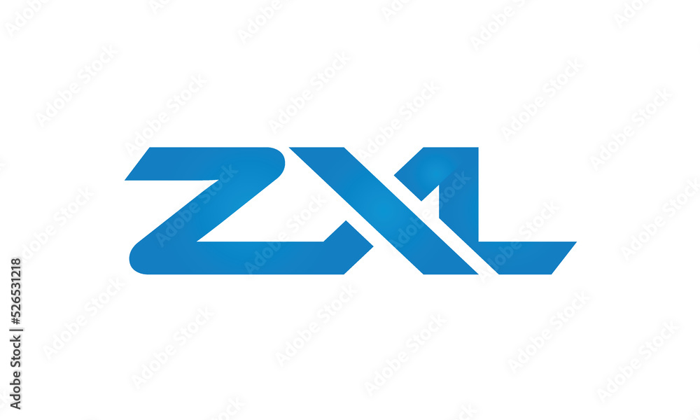 initial letters ZXL linked creative modern monogram lettermark logo design, connected letters typography logo icon vector illustration initial letters ZXL linked creative modern monogram lettermark logo design, connected letters typography logo icon vector illustration