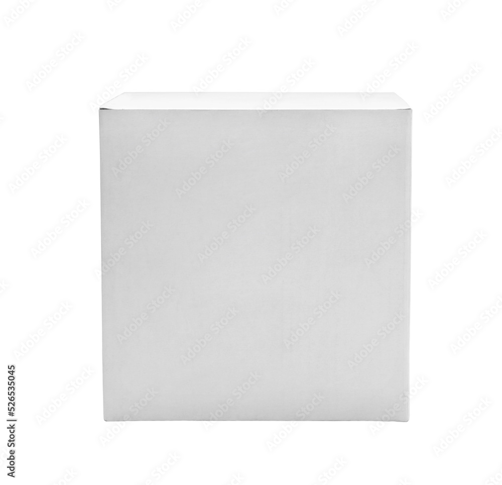 Cardboard box isolated on white. Cardboard box isolated on white.