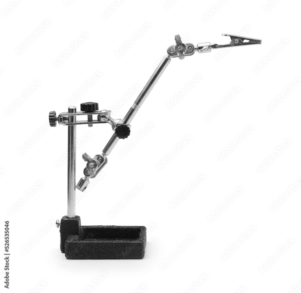 Clamps for holding for soldering isolated. Clamps for holding for soldering isolated.