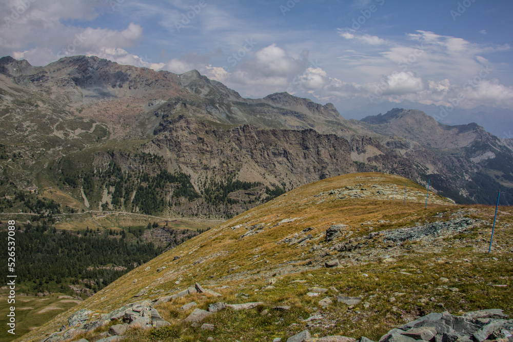 Mountain scenery fron Champorcher, Aosta