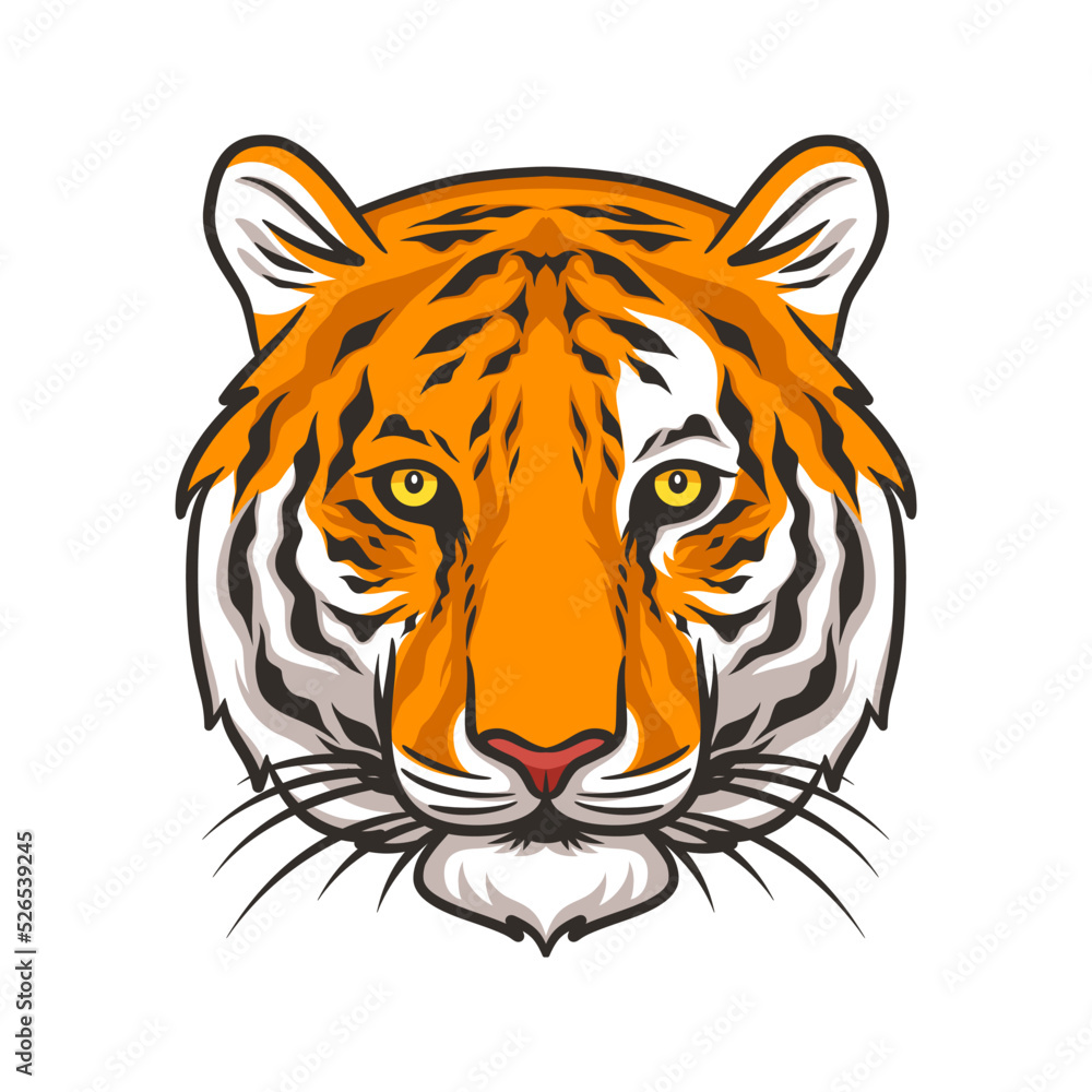 tiger head vector illustration graphic mascot tiger head vector illustration graphic mascot