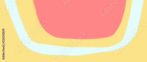 Freeform abstract shape freeform line minimal colorful decorative background element doodle © glowonconcept