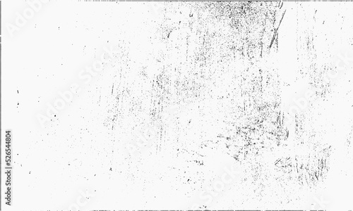 Abstract overlay white background. Grunge distressed dust particle white and black