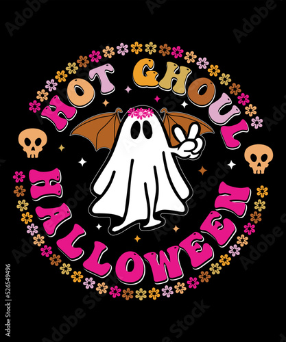 Hot ghoul halloween
