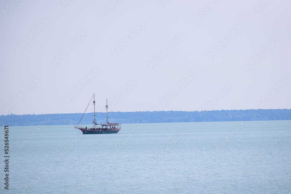 Balaton lake in Siofok Hungary Balaton lake in Siofok Hungary