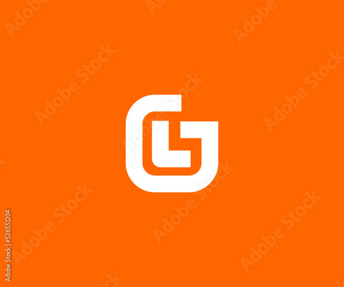 LG,GL,L ,G Abstract Letters Logo Monogram