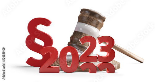 2023 red bold number  and J...