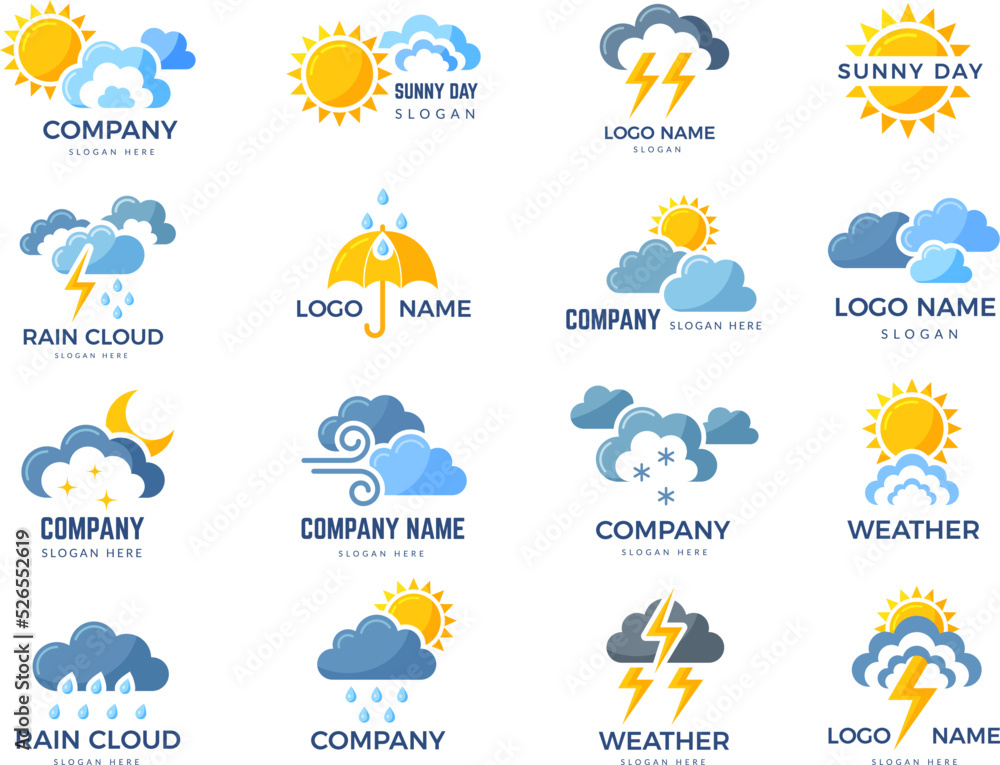 Fotografie Weather symbols
