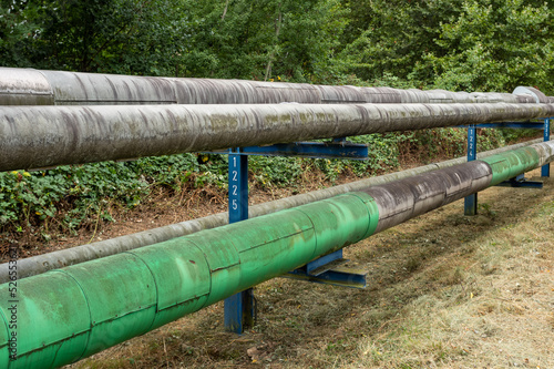 pipeline in the field