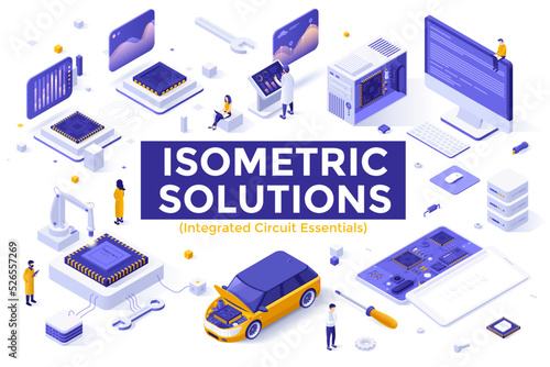 Modern Isometric Vector Template