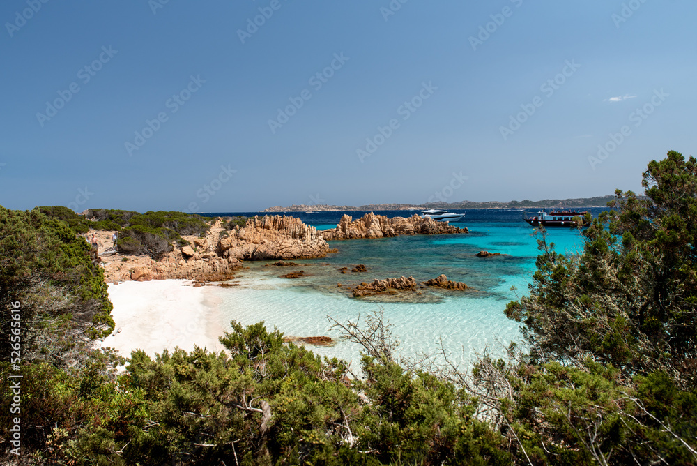 Budelli island, Maddalena archipelago, Sardinia, Italy.