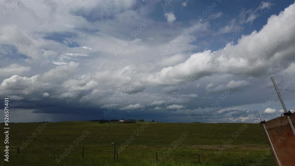 The Canadian Prairies in the summer The Canadian Prairies in the summer
