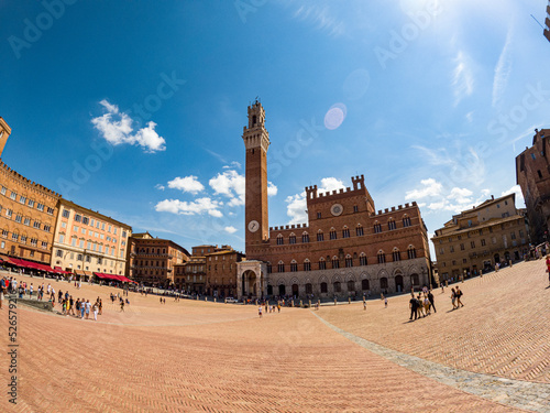 Piazza del campo, Siena, Italy