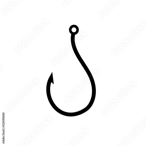 hook for fishing vector illustration