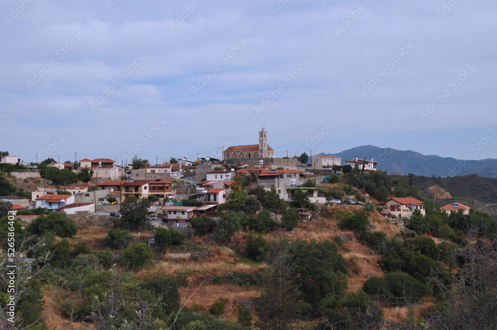 The beautiful village of Klonari in the province of Limassol, in Cyprus
