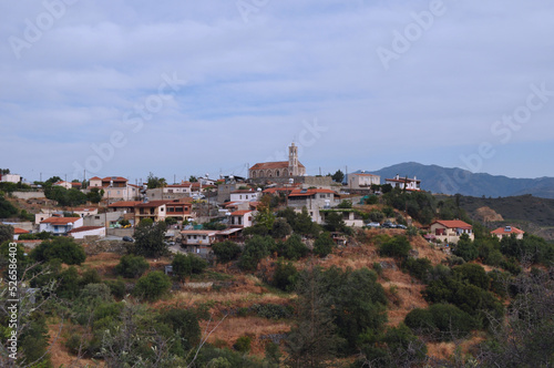 The beautiful village of Klonari in the province of Limassol, in Cyprus © Maristos