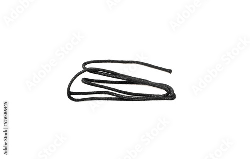 Black String Bow Isolated