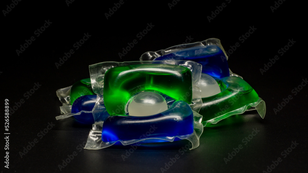 laundry capsules with liquid powder and rinse aid laundry capsules with liquid powder and rinse aid