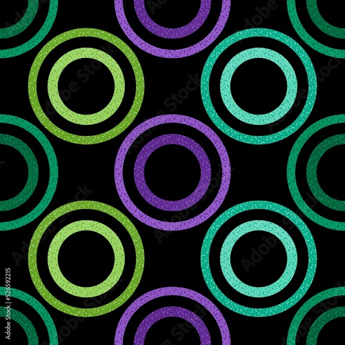 Geometric circle seamless polka dots pattern for wrapping paper and clothes print and kids accessories