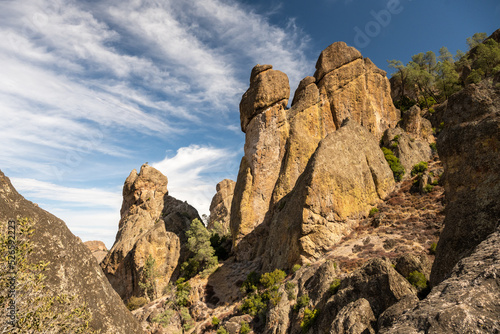 Rock Formations Tower in the High Peaks Area