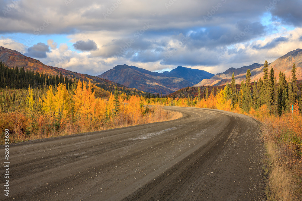 Kilometre 60 on the Dempster Highway, Yukon Kilometre 60 on the Dempster Highway, Yukon