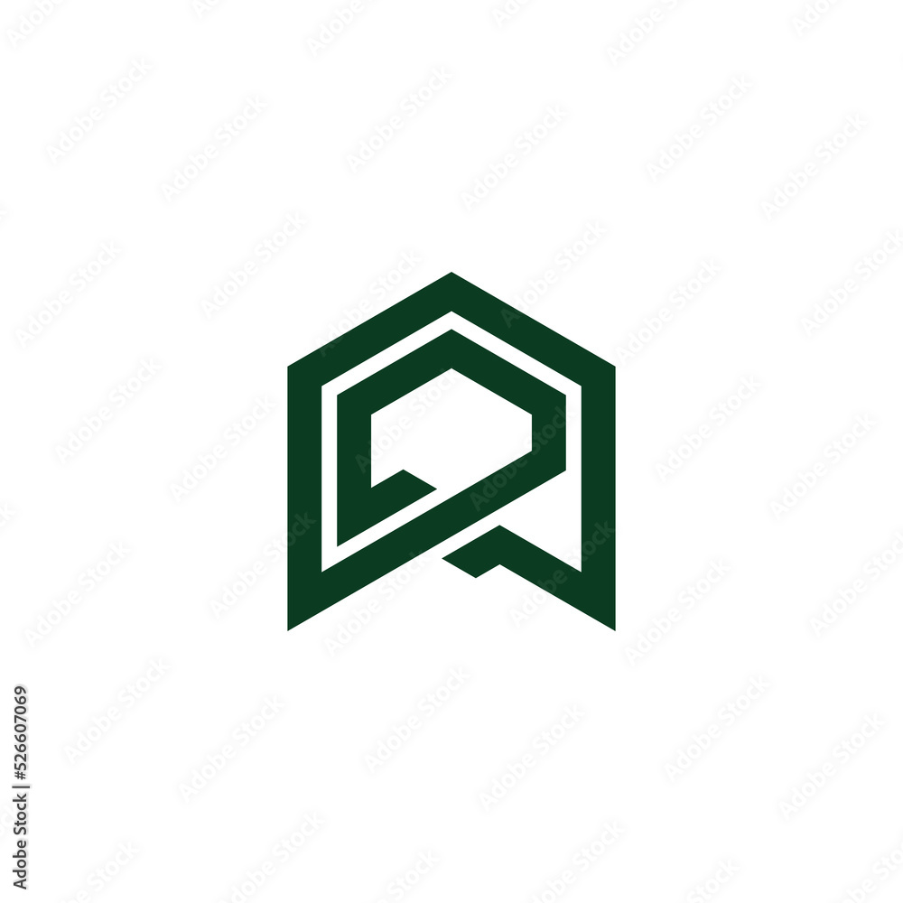 stripes home roof liner geometric logo vector stripes home roof liner geometric logo vector