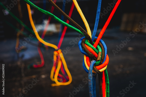 red and green cable