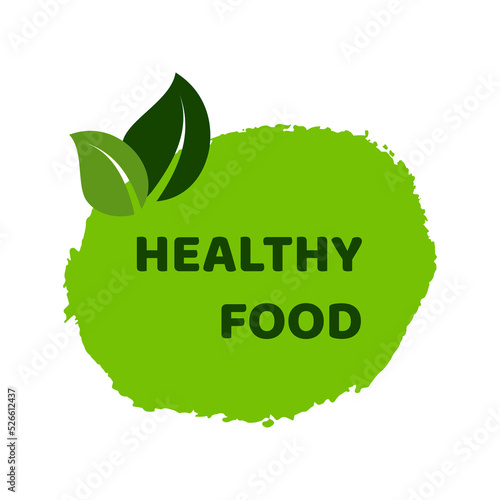 Green natural bio labels