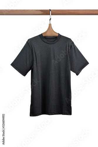 men's t-shirt with short sleeve mockup, front view, design presentation for print