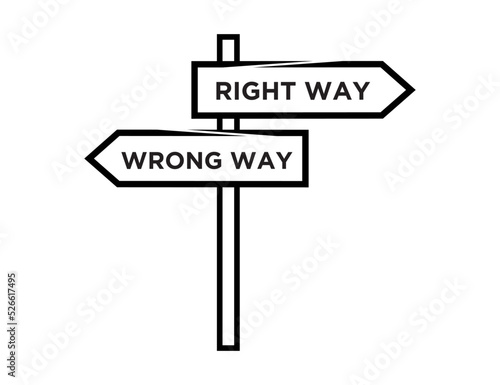 Arrow Sign options , winnere or losers , right way wrong way , problems and solutions 