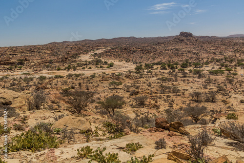 Landscape around Laas Geel rock paintings, Somaliland