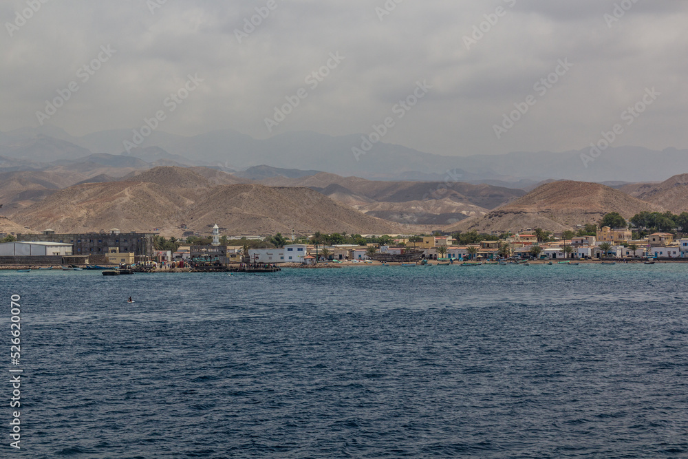 View of Tadjoura town, Djibouti
