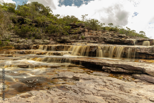 waterfall in the town of Mucuge, State of Bahia, Brazil