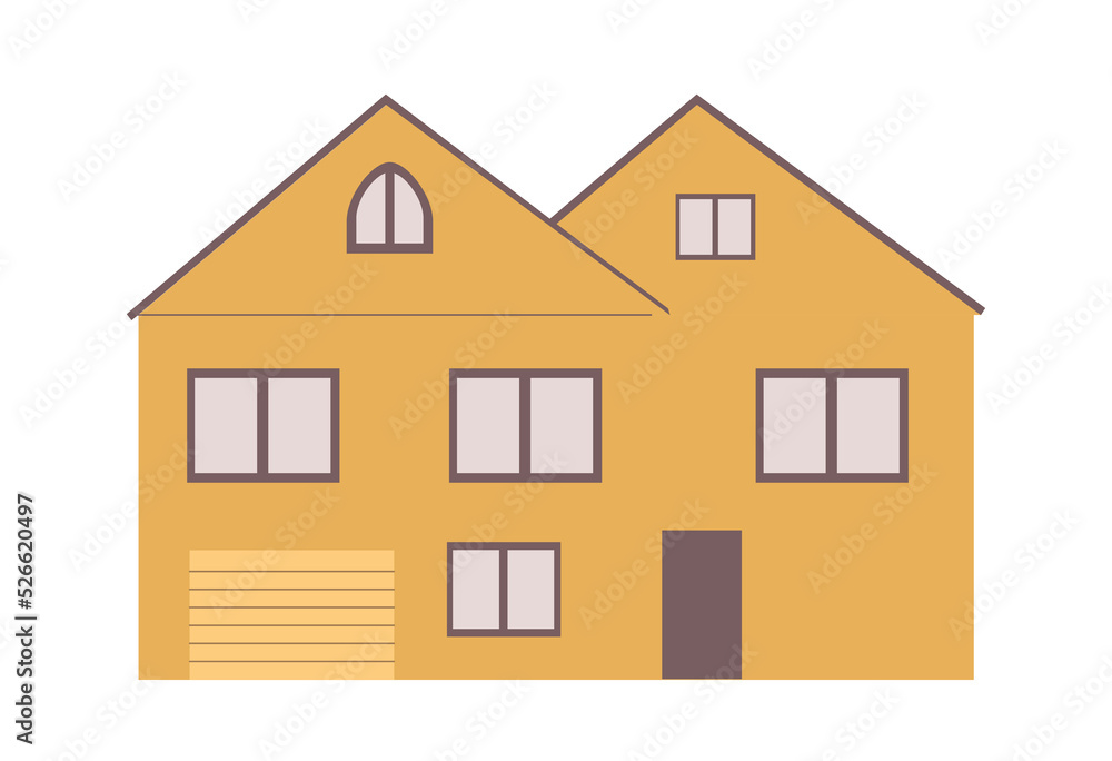 Yellow house icon Yellow house icon