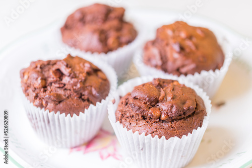 Tasty chocolate muffins - Image