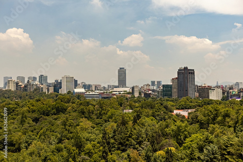 Park near the Castillo de Chapultepec in Mexico City